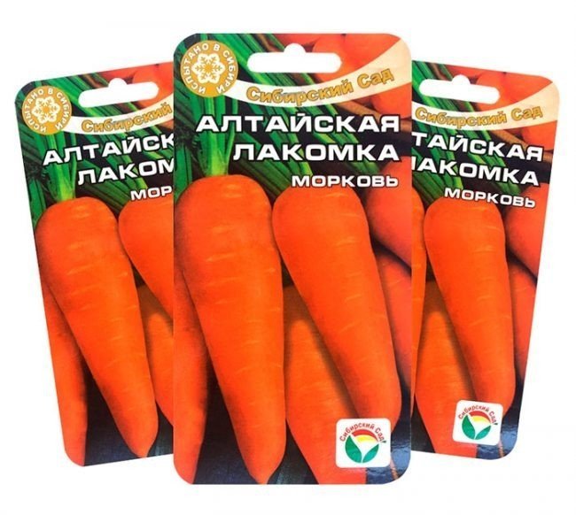 Морковь алтайская лакомка сибирский сад
