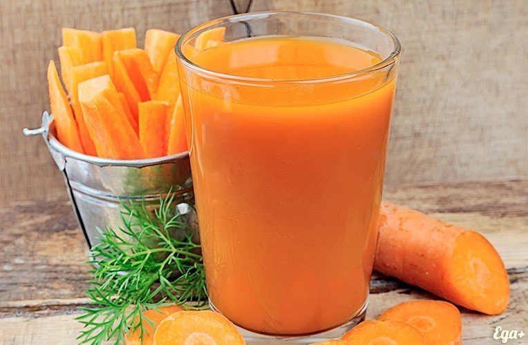 Морковный сок витамины