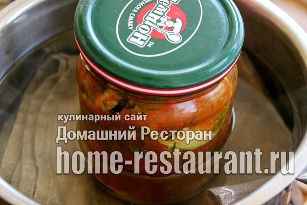 Жареные кабачки кружочками в томатном соусе